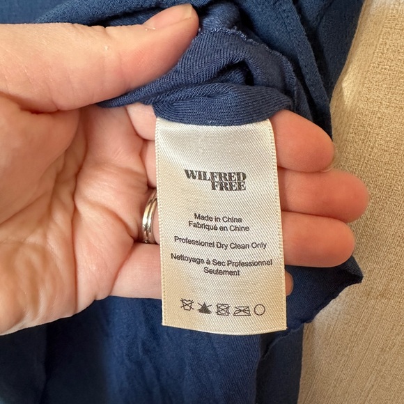 Wilfred Free Dress - NAVY BLUE - Picture 6 of 7